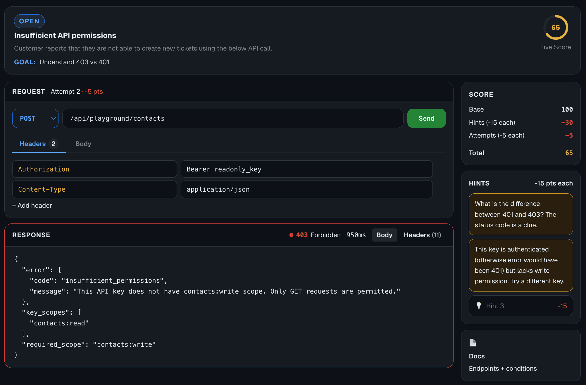 Debug real problems in sandbox